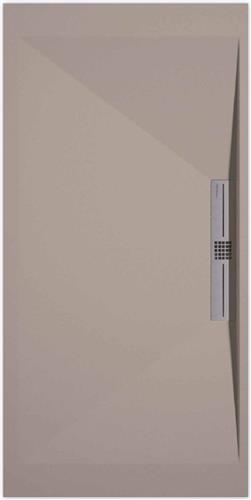 Sanifun douchebak Stone Side Sand Smooth 1100 x 900 S