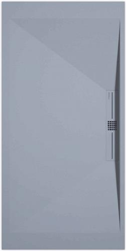 Sanifun douchebak Stone Side Gray Smooth 1000 x 800 P