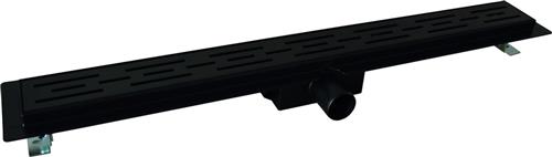 Wiesbaden Drain Douchegoot - Met Flens 70 cm - Mat Zwart