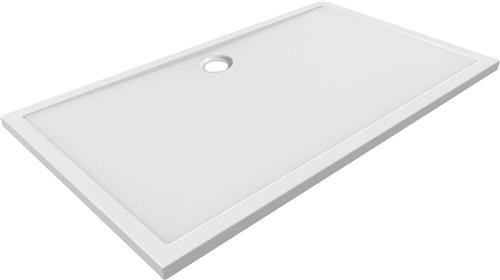 Xellanz Compo acryl douchebak 160 x 90 x 4 cm. rechthoek - Wit