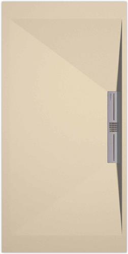 Sanifun douchebak Stone Side Cream Smooth 1400 x 800 S