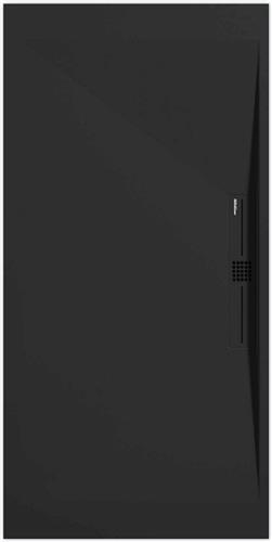 Sanifun douchebak Stone Side Black Smooth 1400 x 900 P