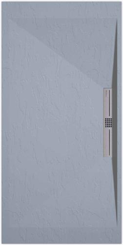 Sanifun douchebak Stone Side Gray Slate 1100 x 900 S