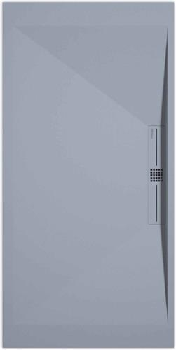 Sanifun douchebak Stone Side Gray Smooth 1000 x 700 P