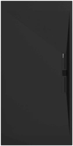 Sanifun douchebak Stone Side Black Smooth 1300 x 800 P