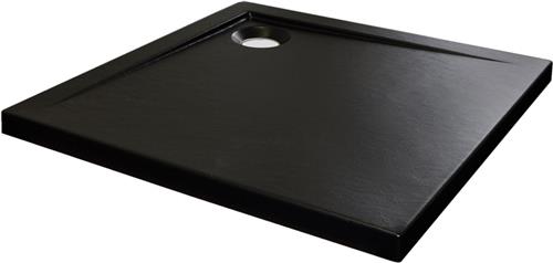 Sanifun douchebak Nero 800 x 800 x 45 Zwart