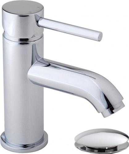 Sanifun wastafelmengkraan Urs Chroom + afvoerplug