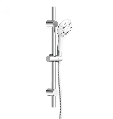 Schütte Glijstangset Liana 700  5 Standen Handdouche, Verstelbare Beugel & Antikalk Nozzles