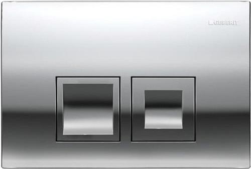 Geberit Delta-35 Drukplaat Mat-chroom