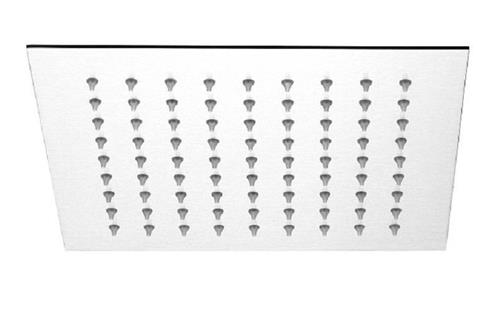 SCHÜTTE STRASBOURG Hoofddouche - Douchekop vierkant - Super Flat - 20x20 cm - 1/2"-aansluiting - Roestvrij Staal