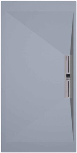 Sanifun douchebak Stone Side Gray Smooth 900 x 900 S