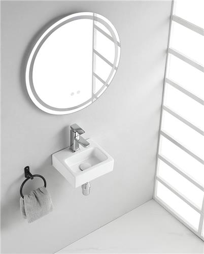 Wiesbaden Leto Mini fontein 28x24.5cm wit
