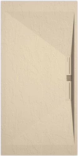 Sanifun douchebak Stone Side Cream Slate 1200 x 700 P