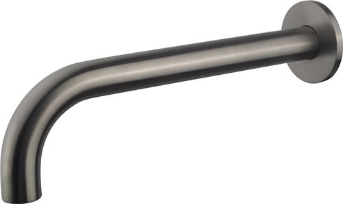Wiesbaden Inbouw-Uitloop Rond 25 cm. x 1/2" - Gunmetal