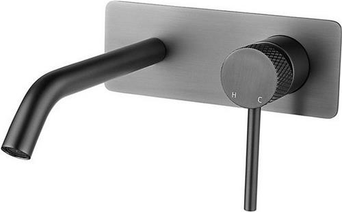 Sanifun wastafelmengkraan Aimée Gunmetal