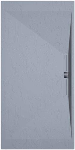 Sanifun douchebak Stone Side Gray Slate 1100 x 900 P