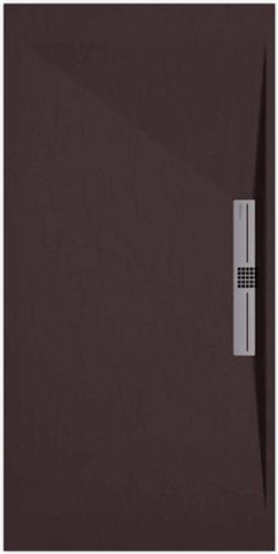 Sanifun douchebak Stone Side Chocolate Slate 1300 x 800 S