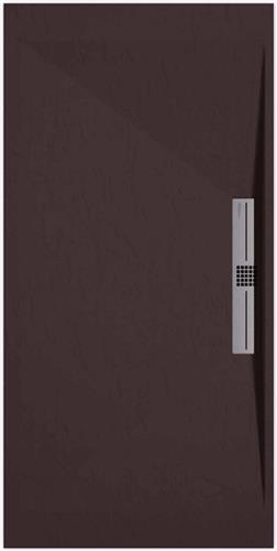 Sanifun douchebak Stone Side Chocolate Slate 1100 x 800 S