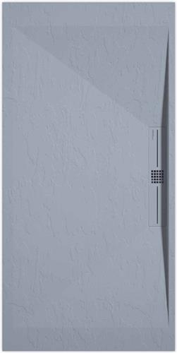 Sanifun douchebak Stone Side Gray Slate 1100 x 800 P