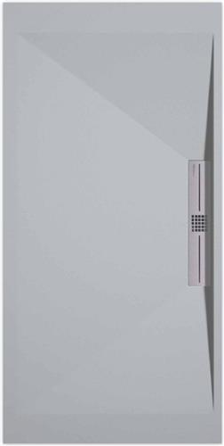 Sanifun douchebak Stone Side Gray 7035 Smooth 1100 x 800 S