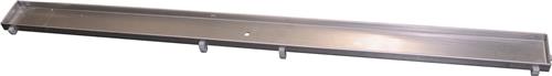 Wiesbaden Drain Tegelrooster 110 cm. - RVS