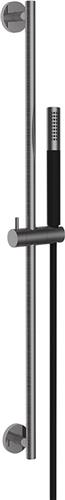 Sanifun Glijstangset compleet met staafhanddouche 1 stand gunmetal/mat zwart