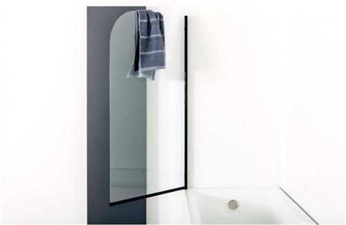Sanifun badwand Kelderman - 1400 x 800 - zwart