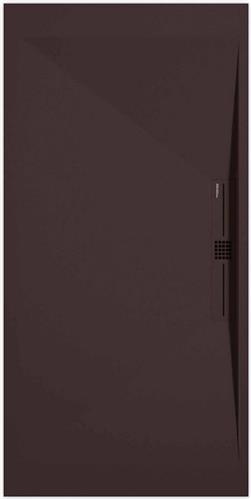 Sanifun douchebak Stone Side Chocolate Smooth 1600 x 800 P