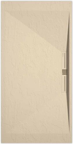 Sanifun douchebak Stone Side Cream Slate 900 x 700 P