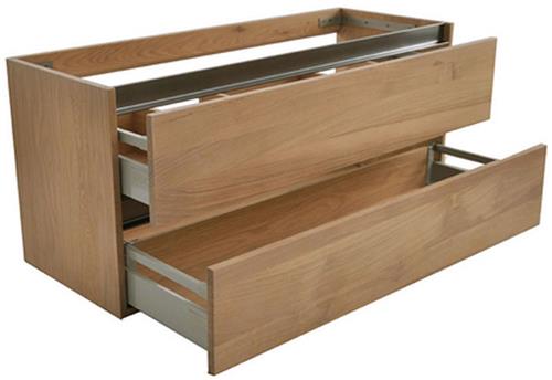 Wiesbaden Oak Vision wastafelonderkast 120x46x53cm eiken