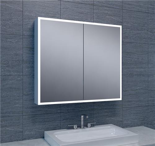 Sanifun Quattro-Led spiegelkast Fernandez 800 x 700