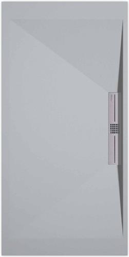 Sanifun douchebak Stone Side Gray 7035 Smooth 1100 x 700 S