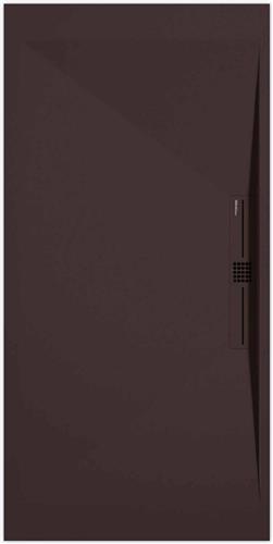Sanifun douchebak Stone Side Chocolate Smooth 1400 x 800 P