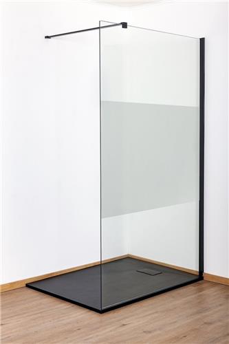 Sanifun douchewand Amber 2000 x 1070 mat