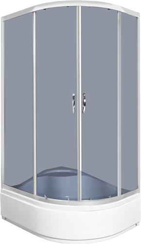 Sanifun douchecabine Kevana 1000 x 800 grafiet