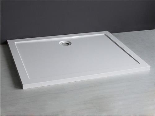 Douchebak Wiesbaden Laag Rechthoek 120x90x4cm SMC Wit