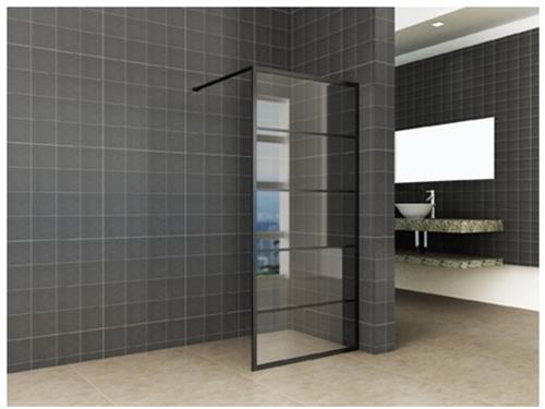 Sanifun inloopdouche Nero 2000 x 1000 NANO
