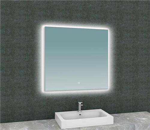 Wiesbaden Soul Spiegel met Led Verlichting en Verwarming - 80 x 80 cm.
