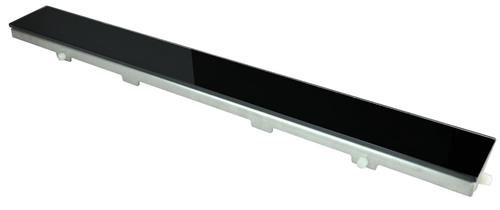 Wiesbaden Drain Glasrooster 110 cm. - Zwart