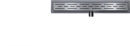 Sanifun Gunmetal douchegoot Laura 700 x 70