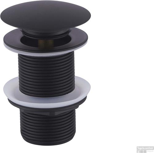 Sanifun Feli clickwaste verlengd 5/4 mat zwart