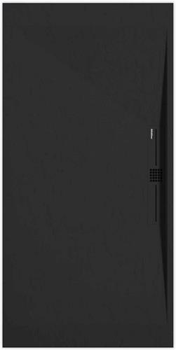 Sanifun douchebak Stone Side Black Slate 1600 x 800 P