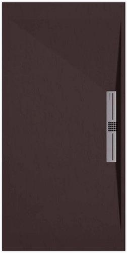 Sanifun douchebak Stone Side Chocolate Slate 900 x 900 S