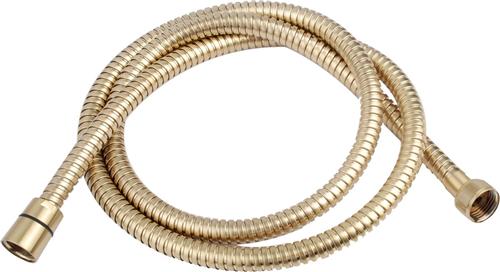 Wiesbaden Flexx Doucheslang 150 cm. - Goud Look - Geborsteld Messing
