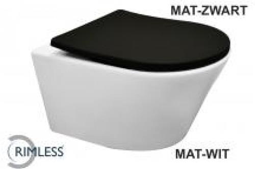 Sanifun hangtoilet August 520 mat wit