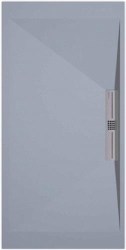 Sanifun douchebak Stone Side Gray Smooth 1000 x 900 S