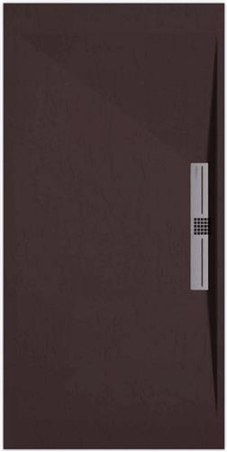 Sanifun douchebak Stone Side Chocolate Slate 1000 x 700 S