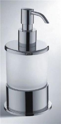 Wiesbaden Round vrijstaande zeepdispenser chroom