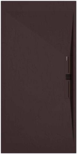 Sanifun douchebak Stone Side Chocolate Slate 1200 x 800 P