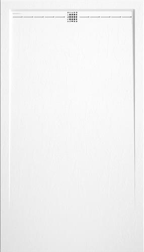 Sanifun douchebak Stone Cash White Slate 1400 x 900 P